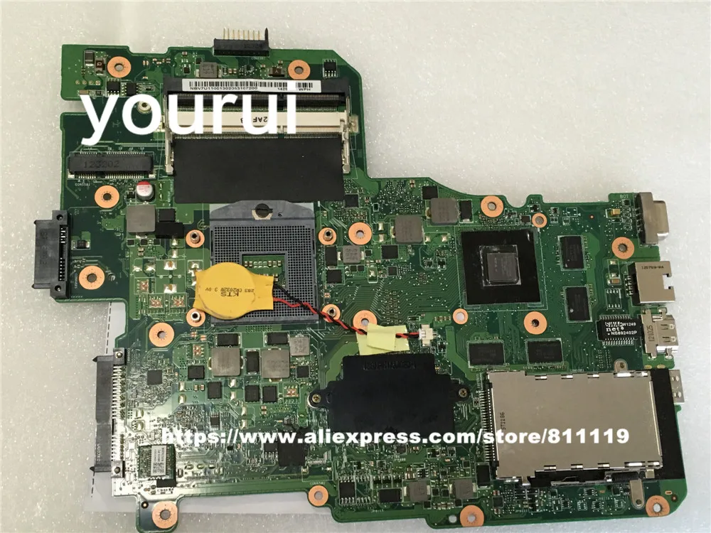 

yourui NB.V7U11.001 For acer travelmate P453-MG TMP453-M motherboard NBV7U11001 BA50 MAIN BOARD REV 2.0 HM77 GT630M DDR3