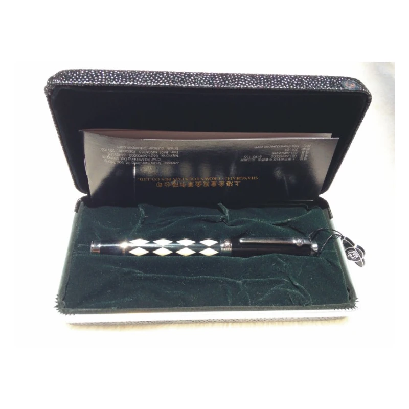 Герцог священник серии Высокое качество Металл Ручка роллер Мода Красный сетки