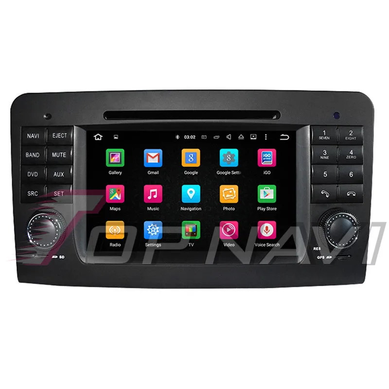 Topnavi Android 10 0 автомобильный DVD мультимедийный плеер для Benz ML W164 GL X164(2005 2006 2007 2008 2009 2010