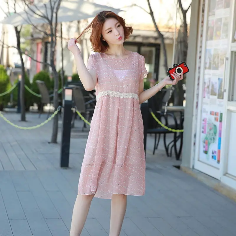 maternity clothes dress 2016 new summer pregnant women out nursing in the long spring maternit | Мать и ребенок