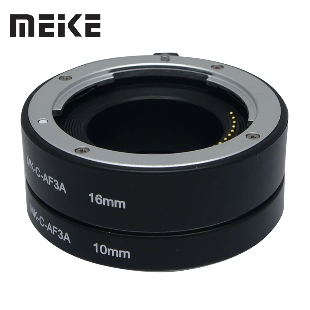 Металлическая удлинительная трубка Meike для Canon EOS M с автофокусом AF макро 10 мм 16