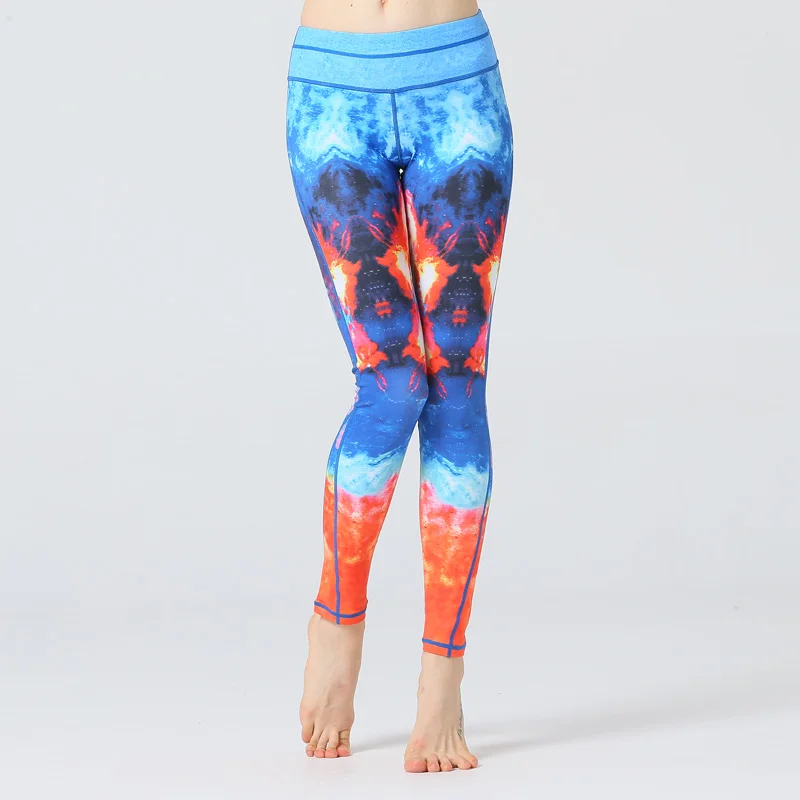 Yoga Leggings Sports Pants Women sports clothing trousers Fitness yoga Compression Sport Tights Sportswear gym clothes | Спорт и