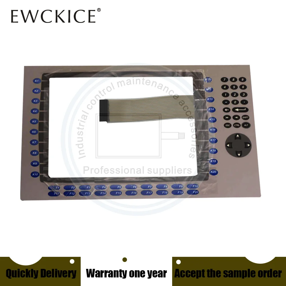 Новый PanelView Plus 1250 2711P RP1A RS232 HMI PLC мембранный переключатель клавиатуры|Промышленные