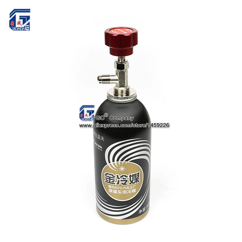 M14 1/4 ''R134a открывалка для бутылок хладагента газовый кран распределительный