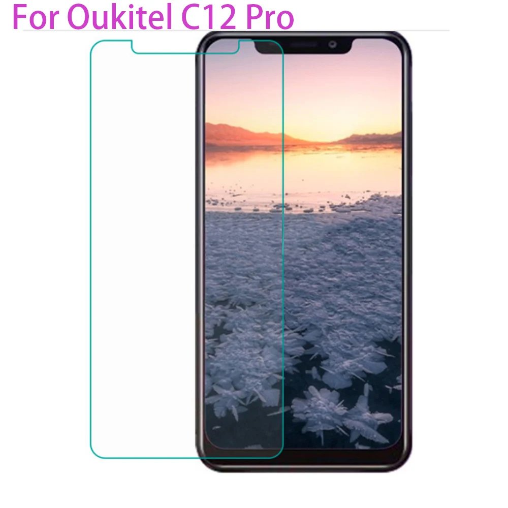 2 шт. закаленное стекло Naxtop 2.5D для Oukitel C16 C15 C13 C12 C11 Pro C8 прозрачное|Защитные стёкла и