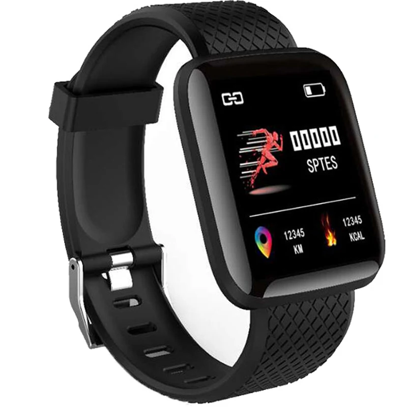 116 Plus умный Браслет монитор сердечного ритма браслет кровяное давление IP67