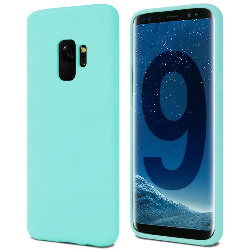Мягкая на ощупь желе чехол для Samsung Galaxy S9 goospery матовый ТПУ задняя крышка S9plus