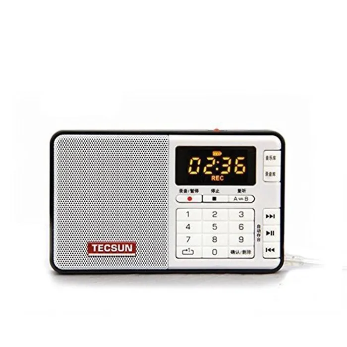 TECSUN Q3 FM стерео Карманный Размеры Регистраторы MP3 плеер радио FM 76-108