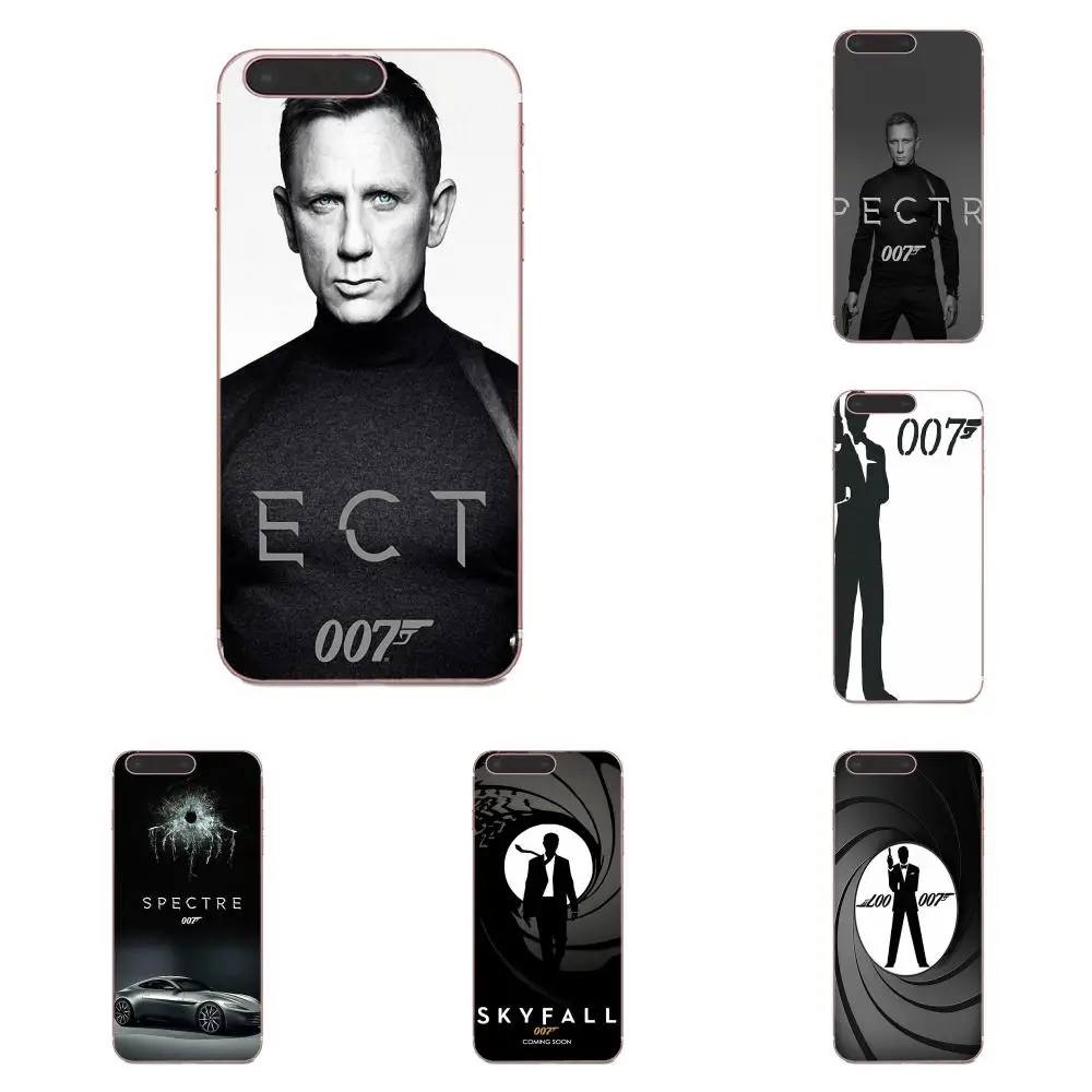 Мягкий с рисунком из ТПУ телефона James Bond 007 для Samsung Galaxy Note 5 8 9 S3 S4 S5 S6 S7 S8 S9 S10 mini Edge Plus