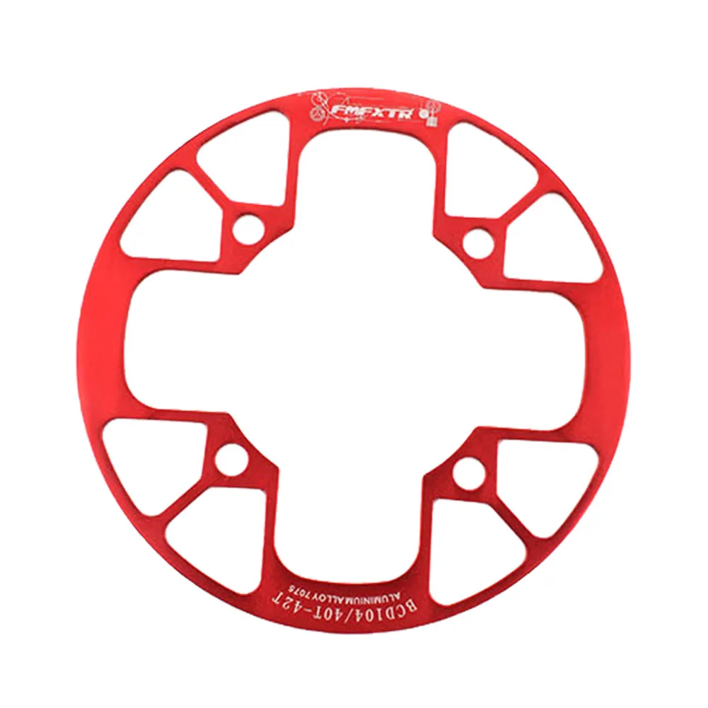 Tooth Guard Easy Install Round Wheel Protective Bike Accessories Plate Cog Crankset Durable Aluminum Alloy Bicycle Sprocket | Спорт и