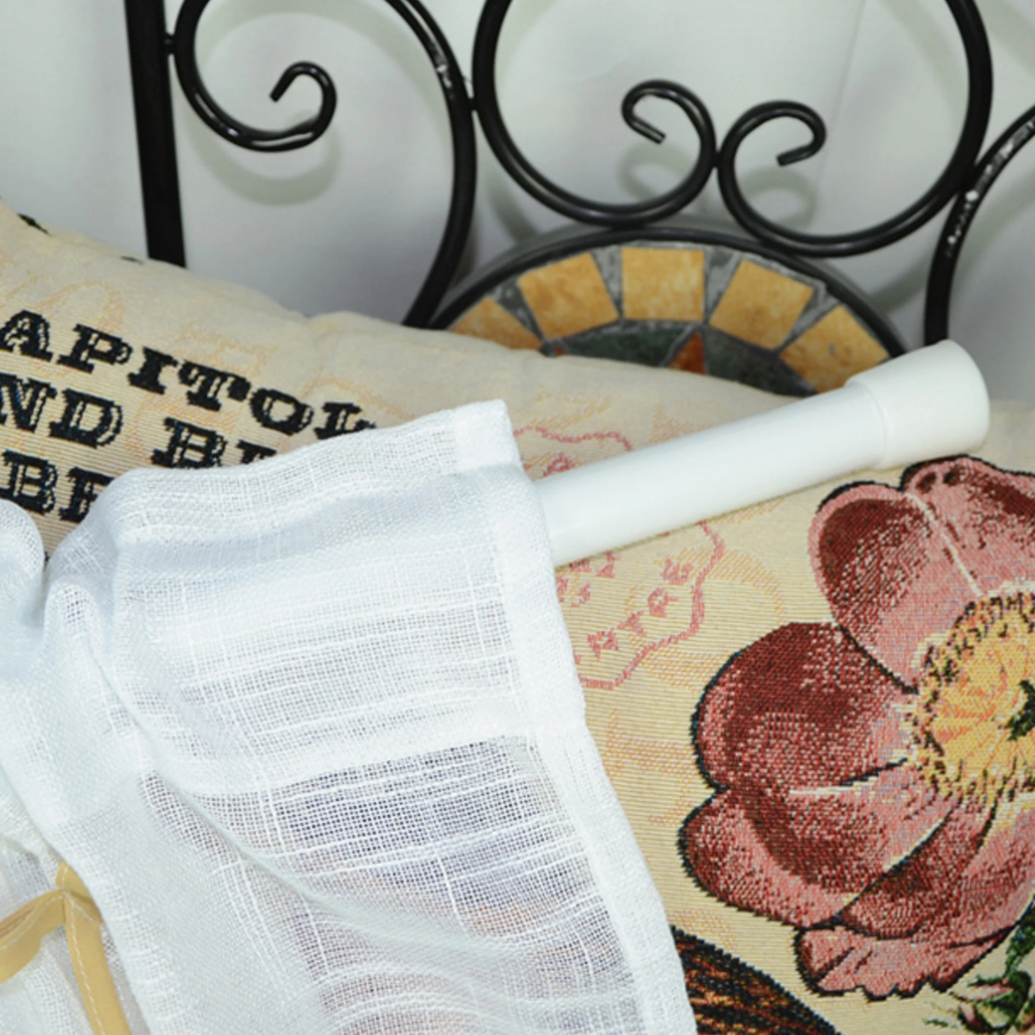 Полузанавес для вышивания окон настраиваемый световой занавес кофейная панель