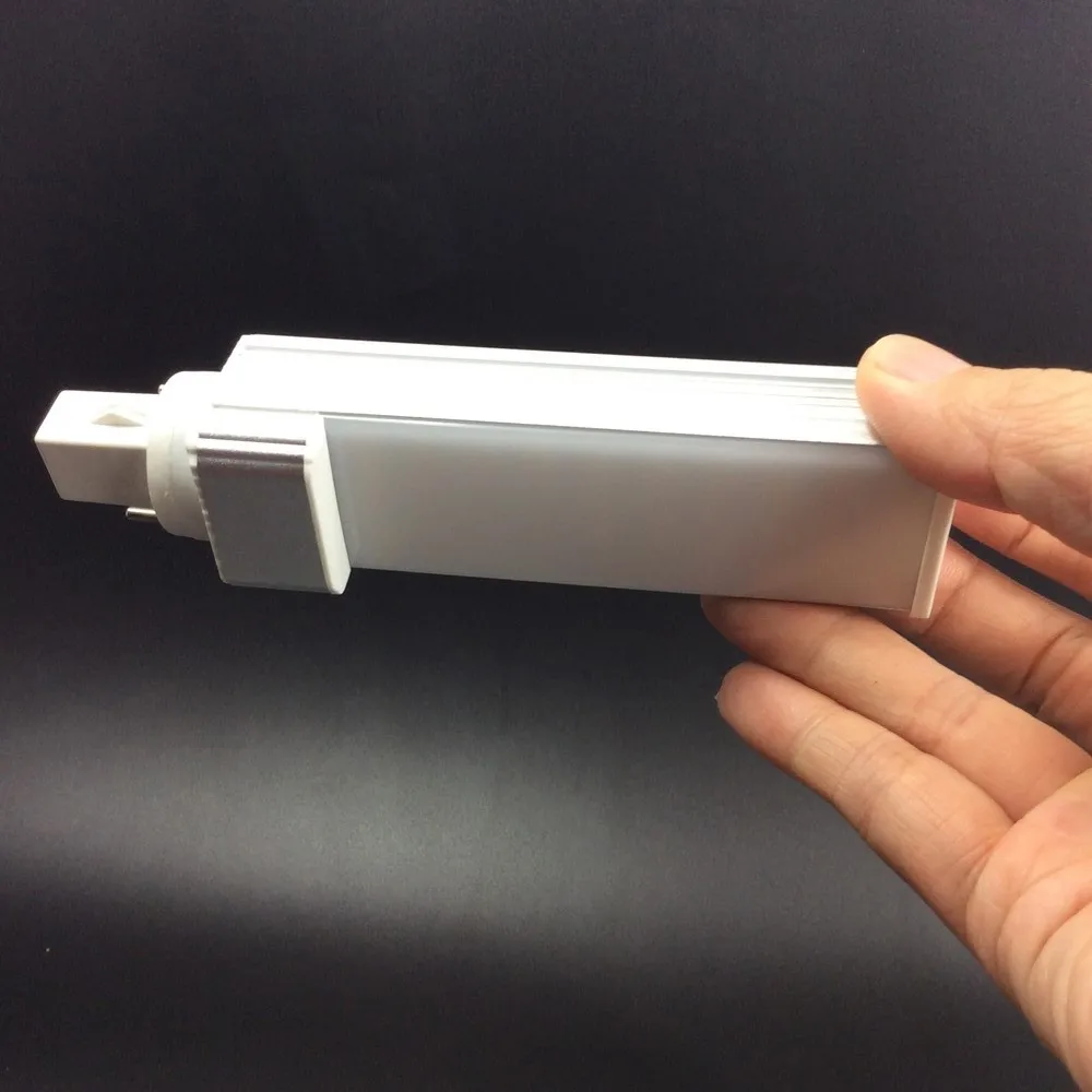 Одна сторона излучающий свет вращения цоколь лампы G23 вилка светодиодная лампа 7