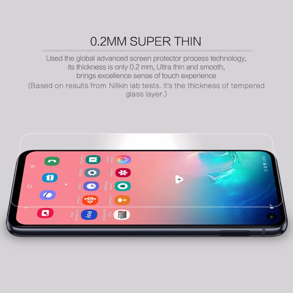 Защитное стекло Nillkin для смартфона Samsung Galaxy s10e 9H + Pro|Защитные стёкла и плёнки