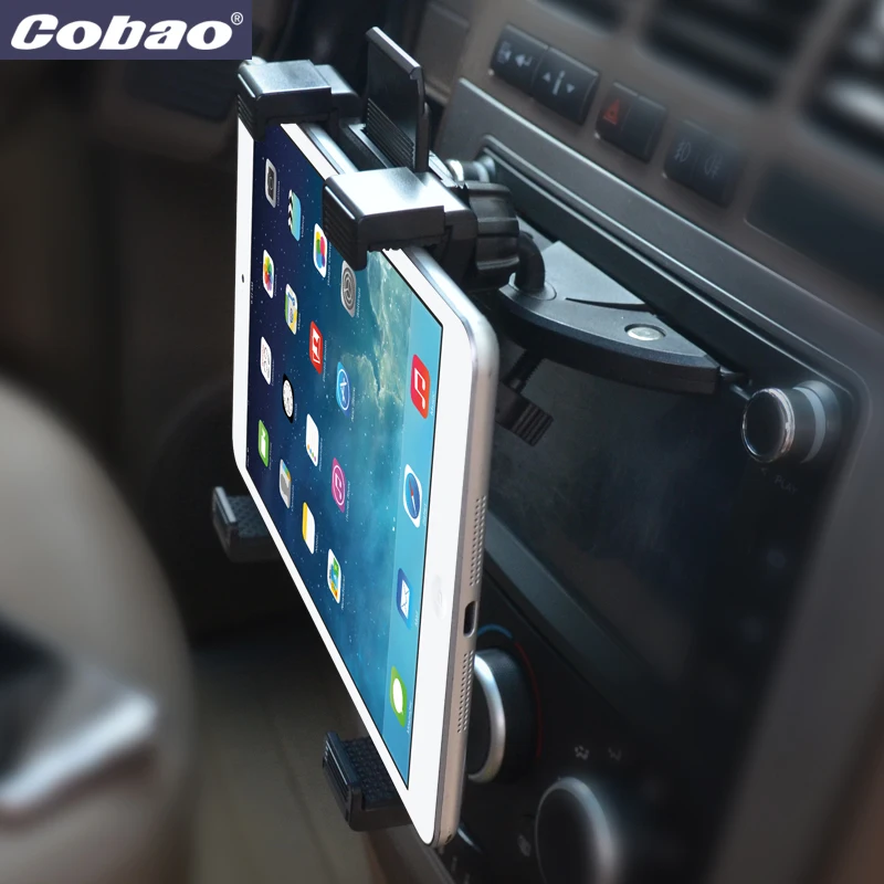 Универсальный автомобильный держатель для планшета 7 8 9 10 11 дюймов CD ПК подставка