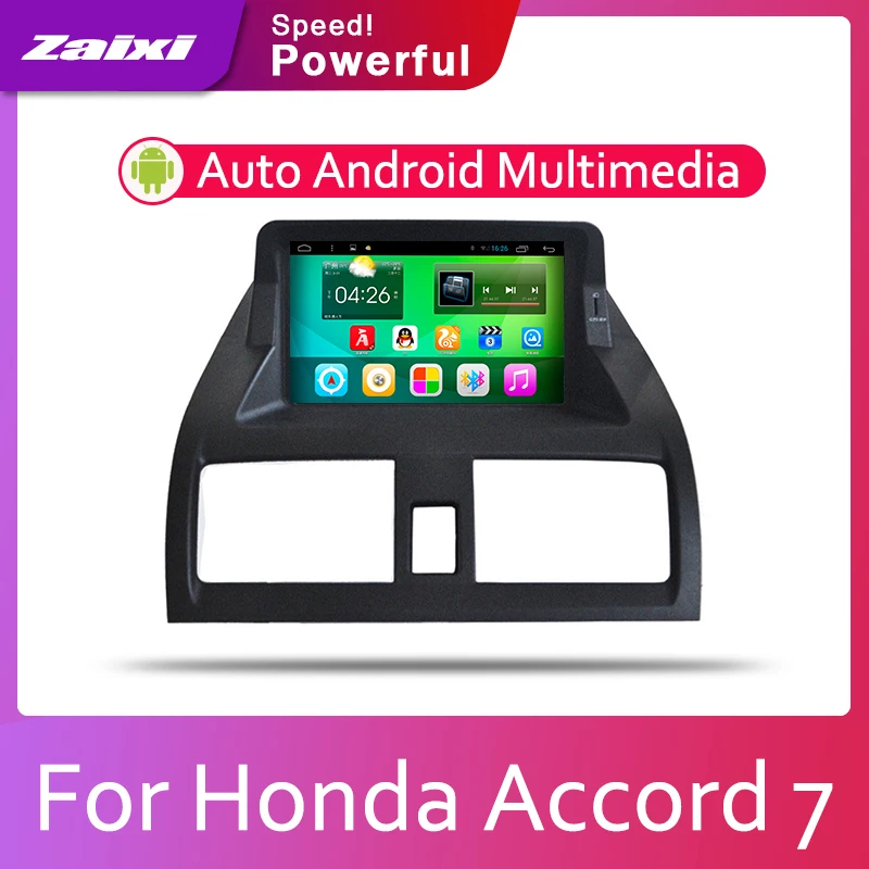 

ZaiXi 2din Car multimedia Android Autoradio Car Radio GPS player For Honda Accord 7 2002~2008 Bluetooth WiFi Mirror link Navi