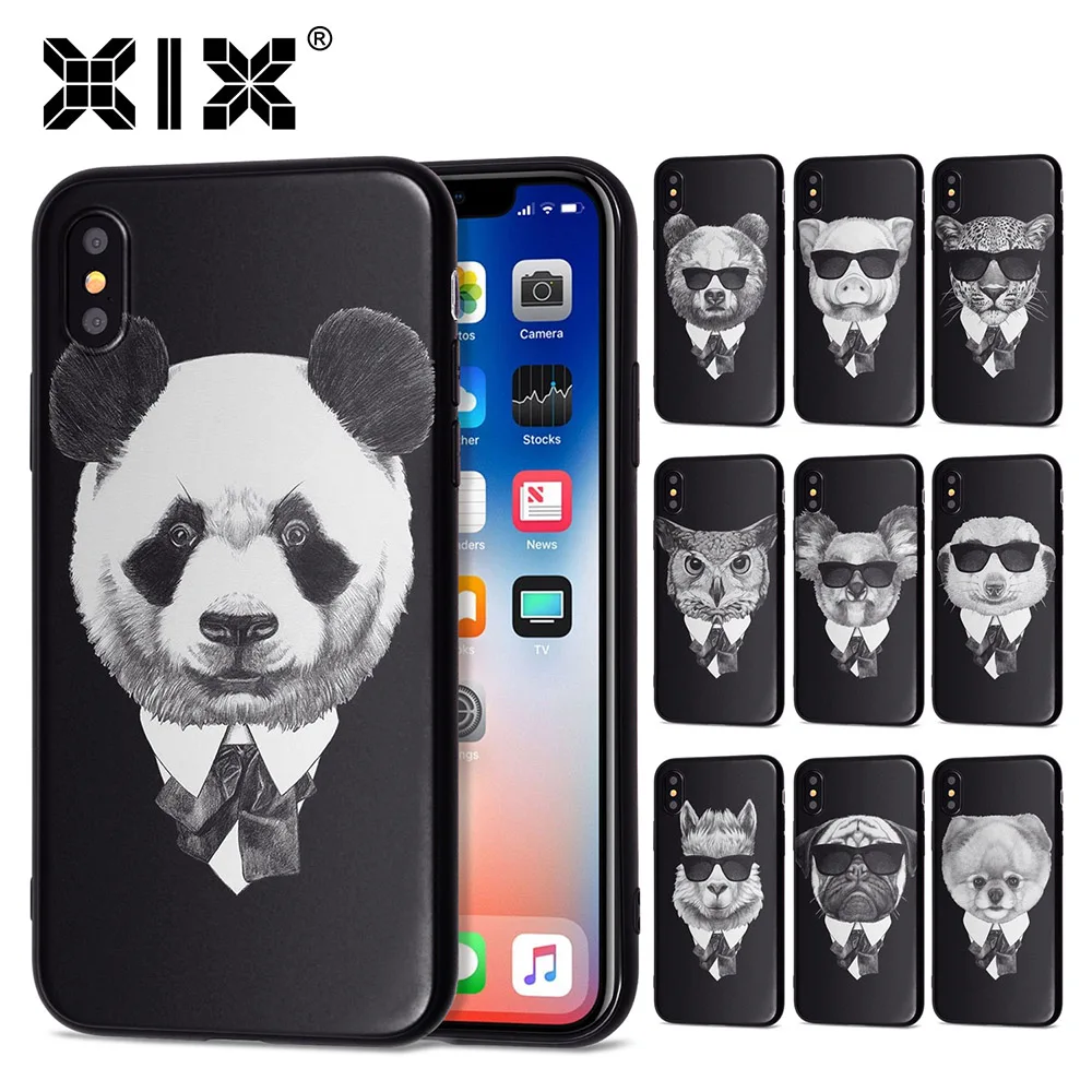 Одежда с изображением милых животных дизайн чехла для iPhone 11 Pro Max чехол X XS 6 6S 7 8 plus