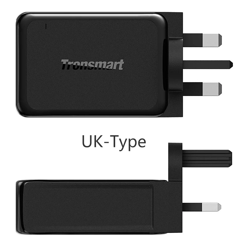 Tronsmart W3PTA 3 Порты USB Зарядное устройство Qualcomm сертифицированных Quick Charge 0 QC3.0 Smart для