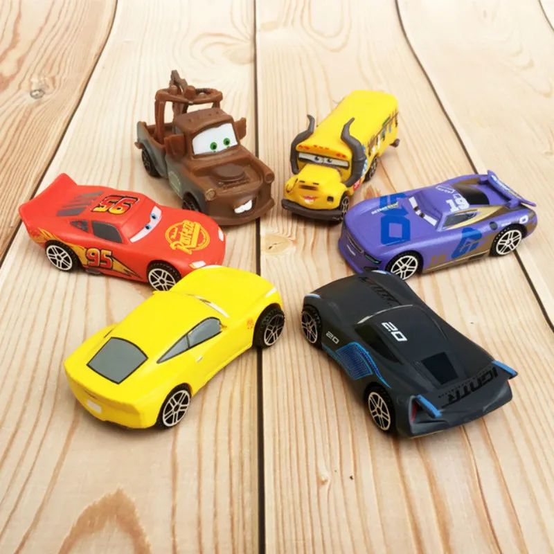 Экшн фигурка из пвх Disney Pixar Тачки 3 6 шт./компл. 7 см|Игровые фигурки и трансформеры| |