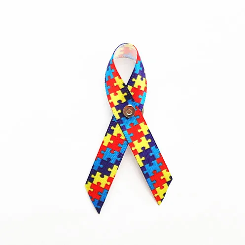 

500pcs Autism Awareness Puzzle Piece Pin Free Shipping
