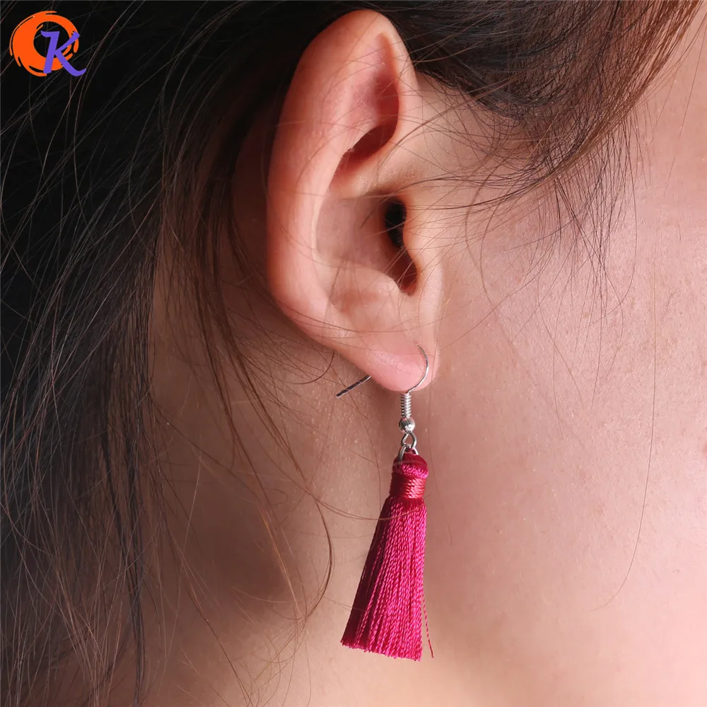 Cordial Design 3.5CM 10Pcs Jewelry Accessories/Accessories Parts/diy Accessories/Tassel With Rhodium Ring/Jewelry Findings | Украшения и