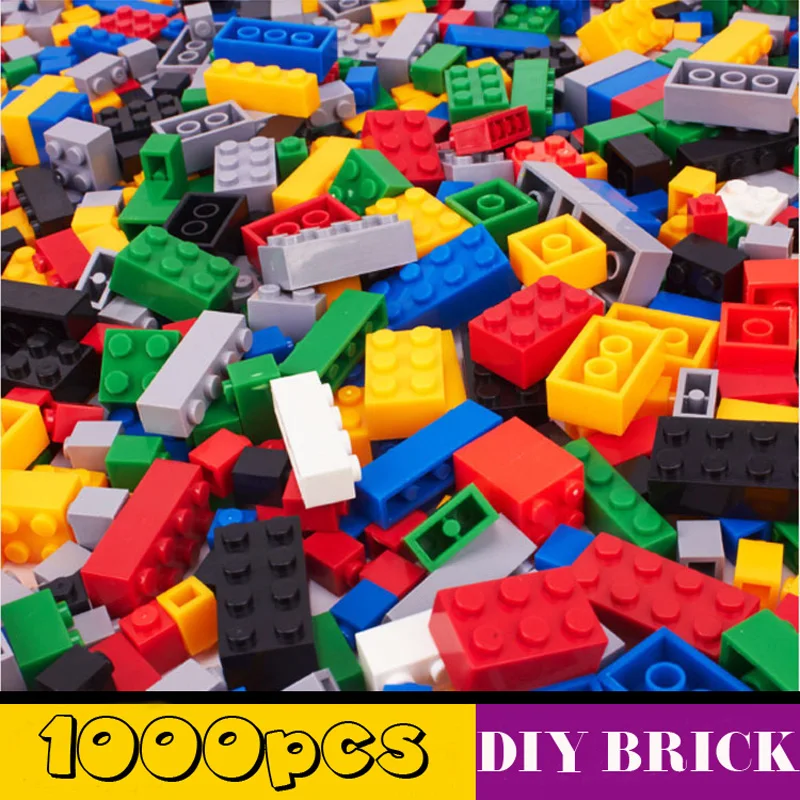 1000 шт./компл. строительные блоки Дети DIY Красочные Блоки Minecrafteds друзья классические кирпичи создатель образовательные игрушки для детей