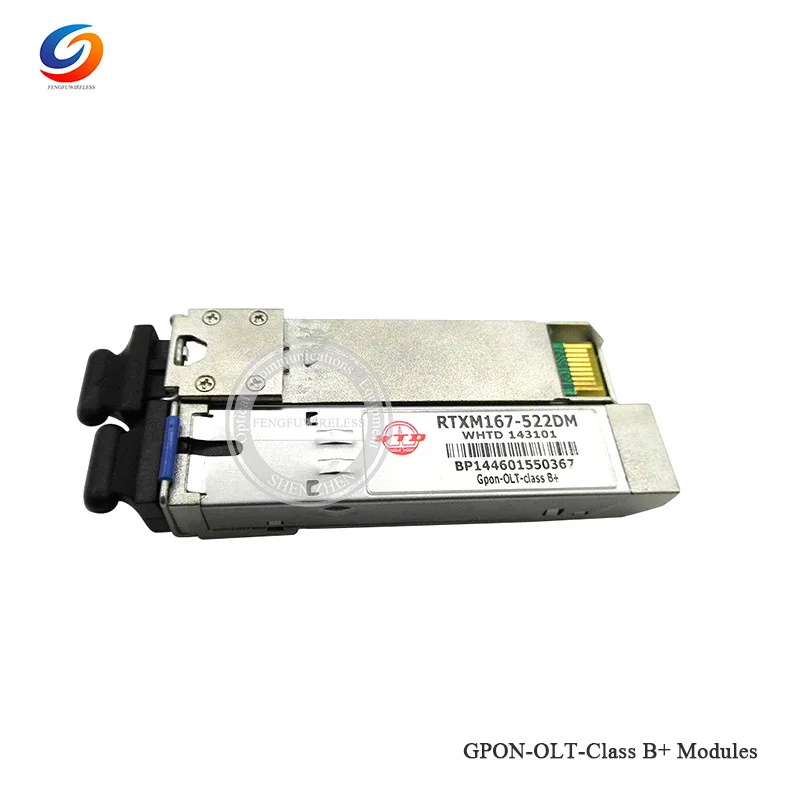 Прямая продажа с фабрики WHTD GPON OLT 143101 RTXM167 522DM Class B + для ZTE/HUAWEI оптический