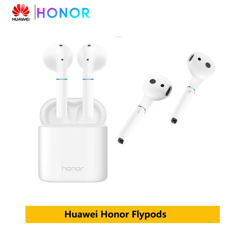 Оригинальные Беспроводные водонепроницаемые наушники huawei Honor Flypods с сенсорным экраном и динамическим управлением, беспроводные наушники Bluetooth 5,0
