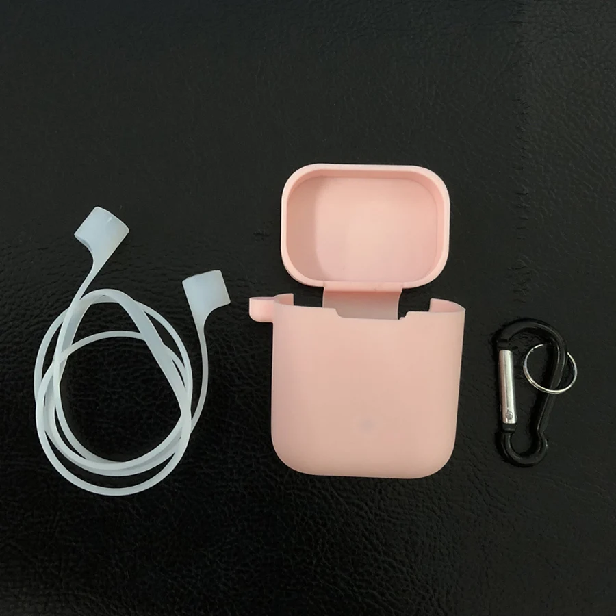 Силиконовый чехол для наушников Xiaomi Airdots Pro Беспроводная Bluetooth гарнитура Air TWS