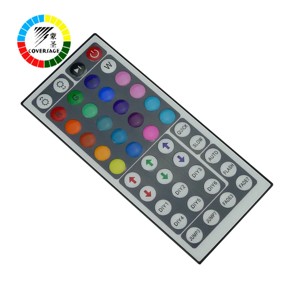 Coversage RGB Управление Лер LED Управление Лер 44 Ключ ИК-Дистанционное управление+ Управление Лер применимо к 3528 или 5050 RGB светодиодные полосы