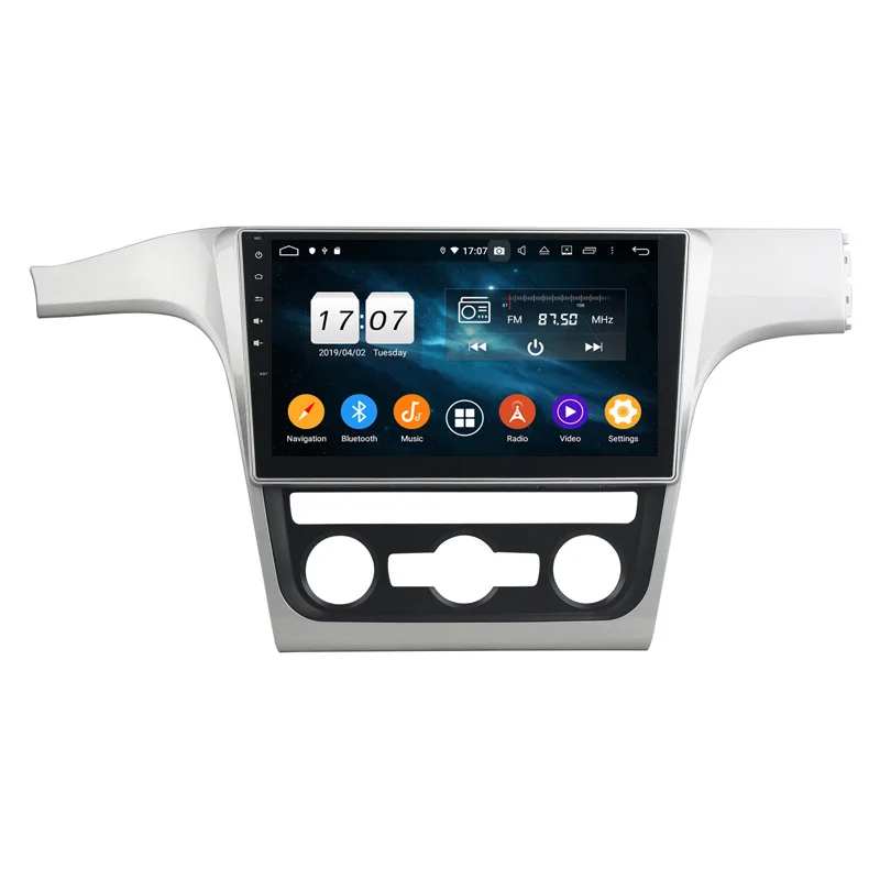 Автомобильный DVD-плеер с GPS-навигацией и мультимедийными возможностями на Android 9.0 для VW PASSAT 2013-2014, с 8-ми ядерным процессором PX5 и объемом памяти 64 ГБ.