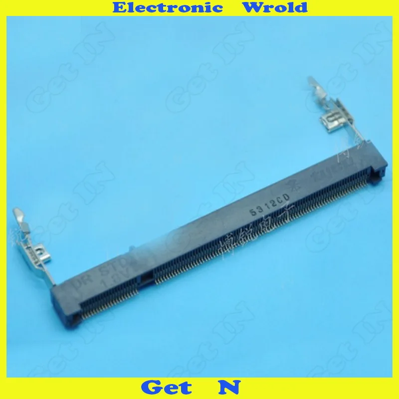 5pcs AMP TE TYCO Connector DDR2 1.8V 4.0mm High Sockets Forward Type Model 2-1827236-4 | Обустройство дома
