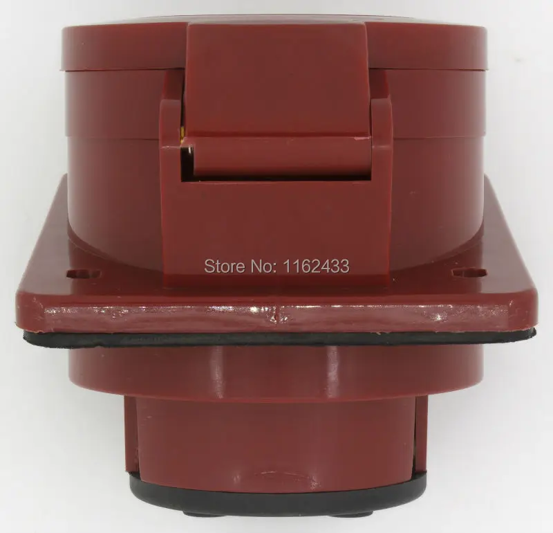 Трехфазный брызгозащищенный промышленный монтажный разъем 32A 3P N E 5 pin 220 380V/240 415V