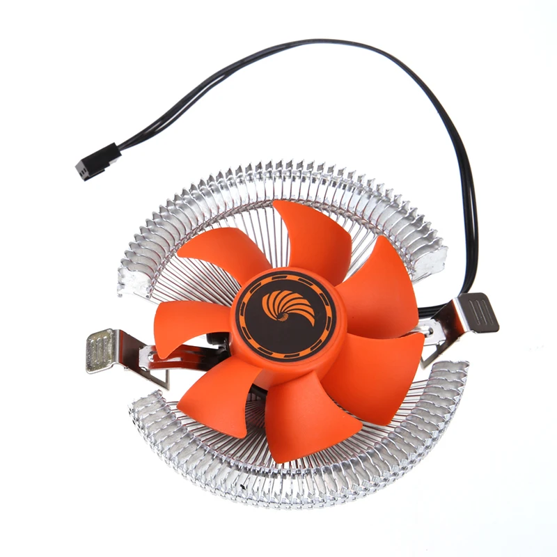 Кулер для процессора Intel LGA775 1155 AMD AM2 AM3 754 оранжевый|fan heatsink|cooling fan heatsinkcpu cooling |