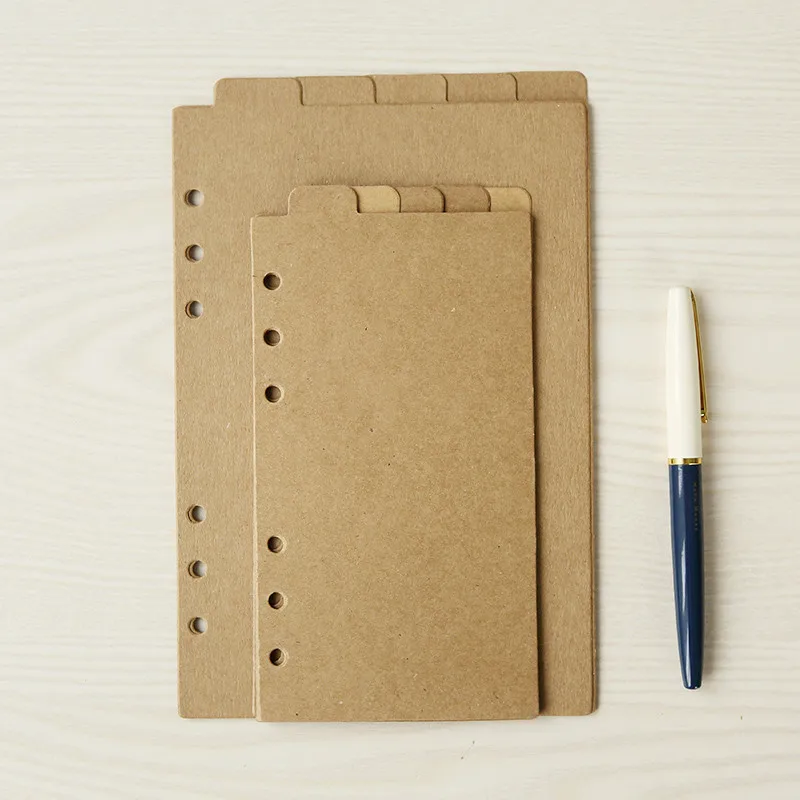 

a5 a6 loose-leaf paper index paper loose-leaf 5 sheets cowhide paper