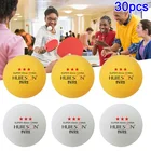 30 шт.компл. 3 звезды мячи для настольного тенниса Pingpong любительский Профессиональный тренировочный мяч ASD88
