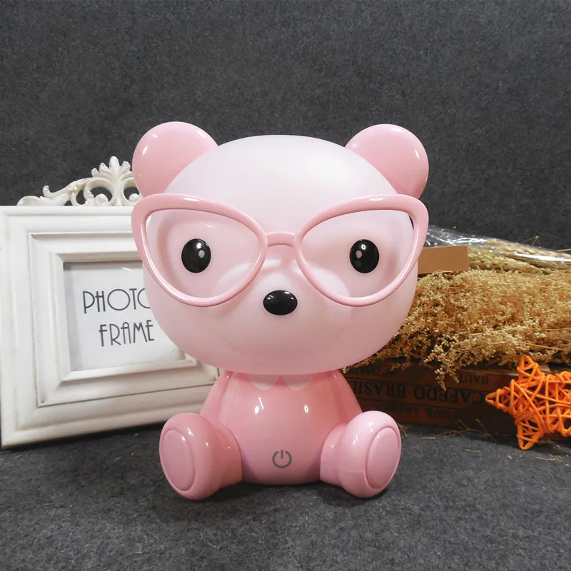 Мультфильм сенсорный Ночник светильник энергосберегающий светодиодный защита