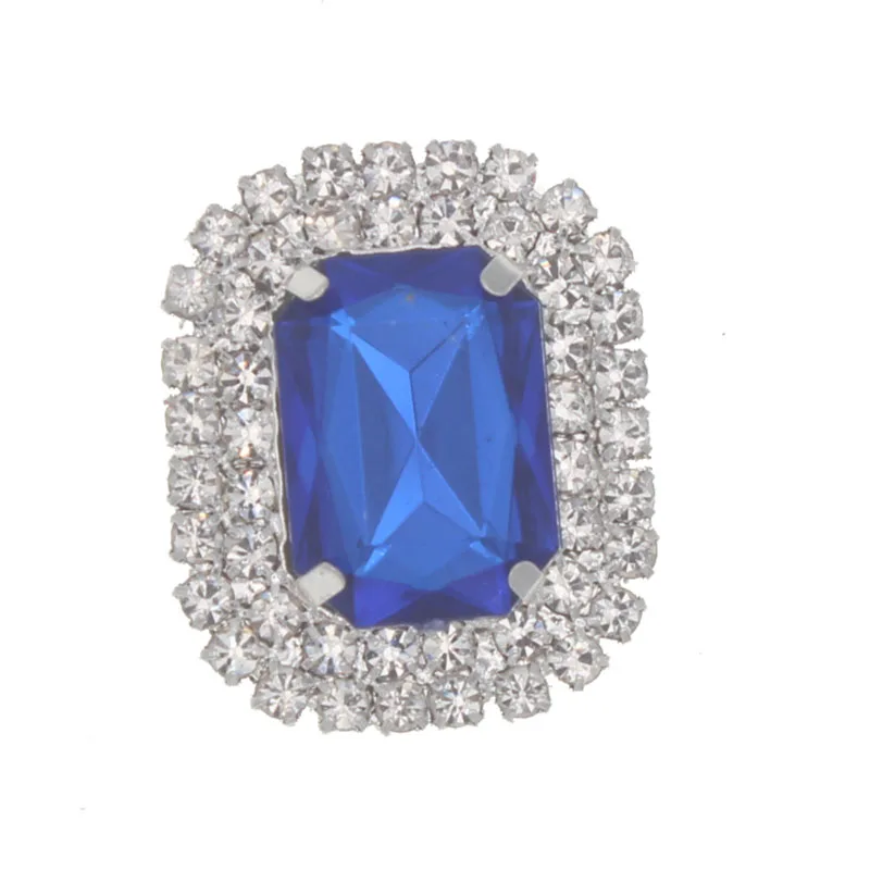 Royal blue acryl Flatback камни и Кристаллы ювелирные изделия пришить стразы с когтями акриловые камни стразы аппликация из страз ручной работы со стразами идеально сочетаются с отделкой - Цвет: Royal blue acryl