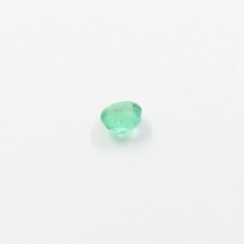 Only one piece 4.7 mm round cut natural emerald gemstone for wedding ring 100% real SI grade Zambia | Украшения и аксессуары
