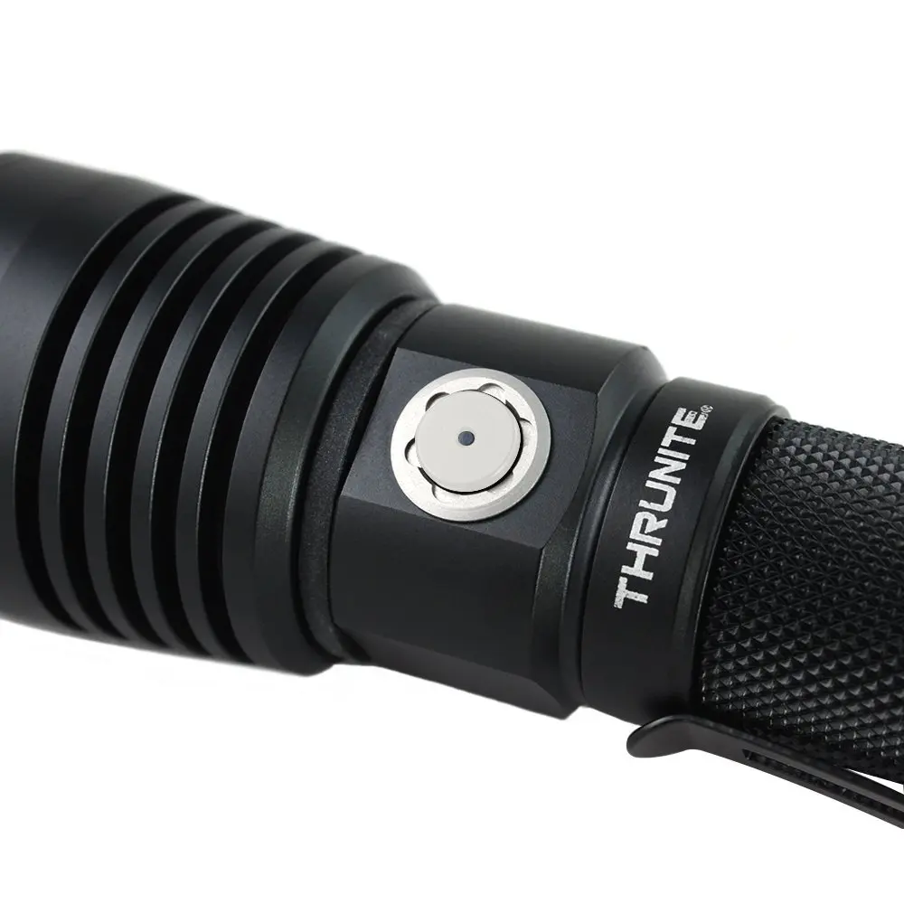 ThruNite TC10 V2 900 lumen CREE XM-L2 LED Flashlight Micro USB Rechargeable Tactical Torch + 1x Protected 3400mah 18650 Battery |