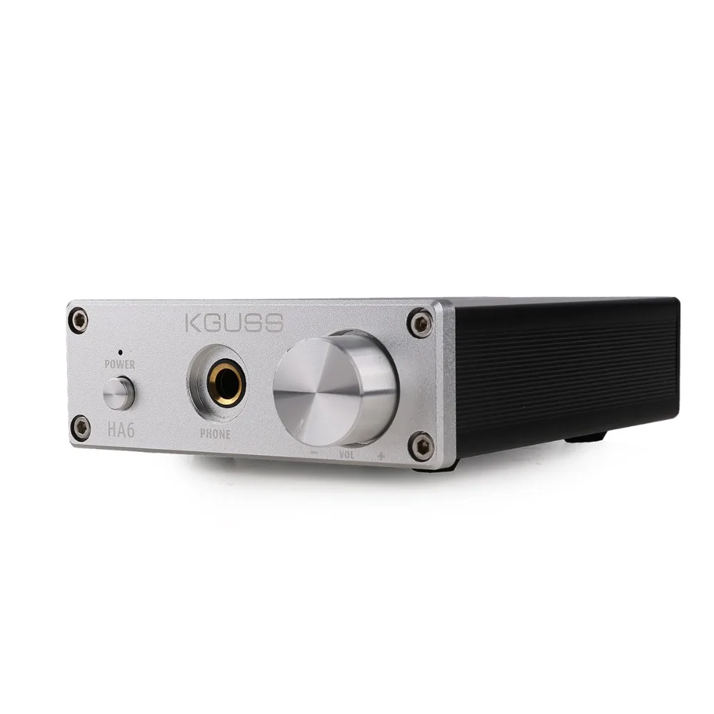 KGUSS HA6 чип TPA3116D2 HIFI стерео Настольный небольшой высокой мощности Цифровой