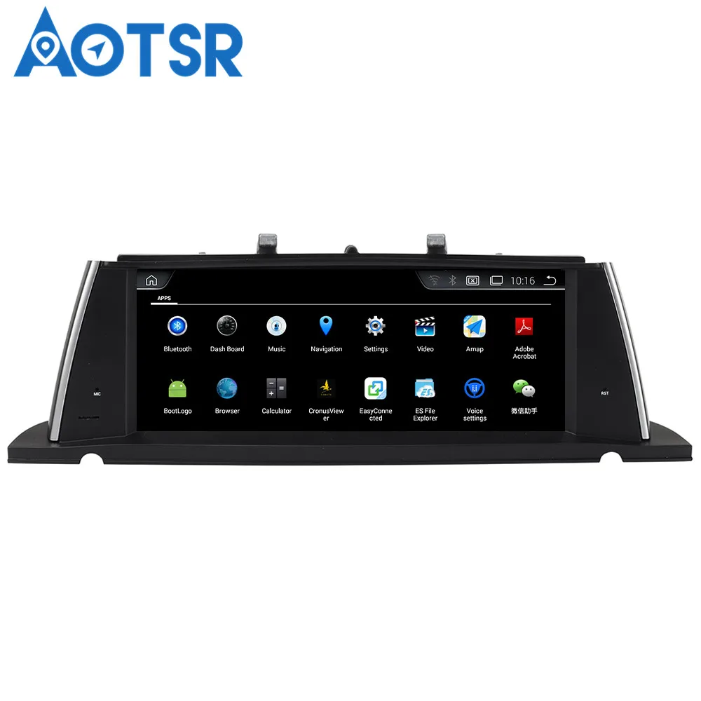 Aotsr Android 4 Автомобильный GPS навигатор без dvd плеера головное устройство для BMW 5