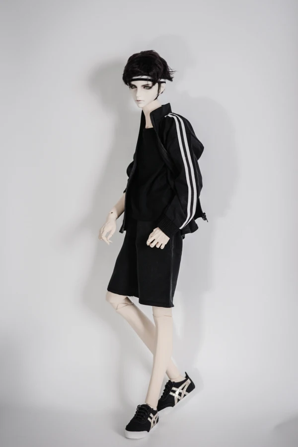 Одежда для шарнирных кукол спортивная куртка и шорты BJD/SD SSDF дяди в комплект не
