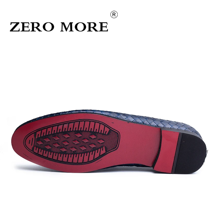 ZERO MORE/роскошная мужская обувь Повседневные модельные туфли больших размеров