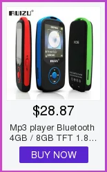 Мини mp3-плеер Ruizi X50 Bluetooth Музыка Mp 3 с радио спорт аудио цифровой Hi-Fi экран Fm Flac Usb 16 Гб