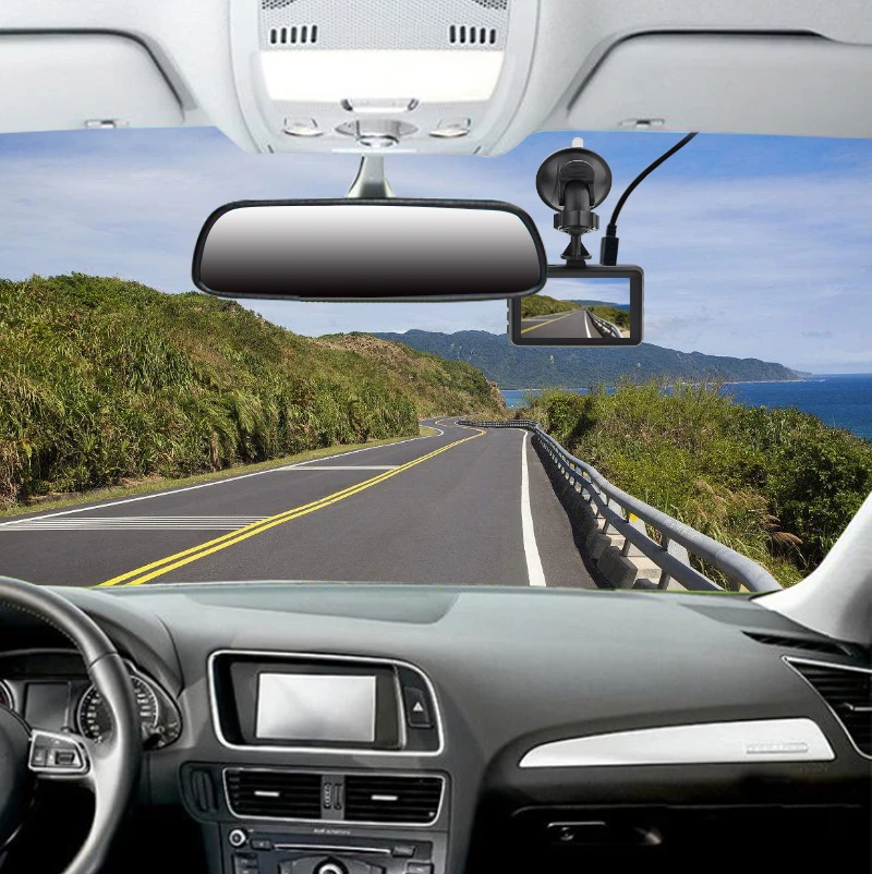 PRAMIRO Car DVR Camera Real FHD 1080P Driving Recorder 3 inch IPS Display Dashcam Parking Monitor Registrar Support Night Vision |