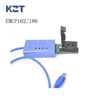 emcp162emcp186 test socket for android phone data recovery with usb3 0 wire clamshell programmer socket adapter bga162 bga186
