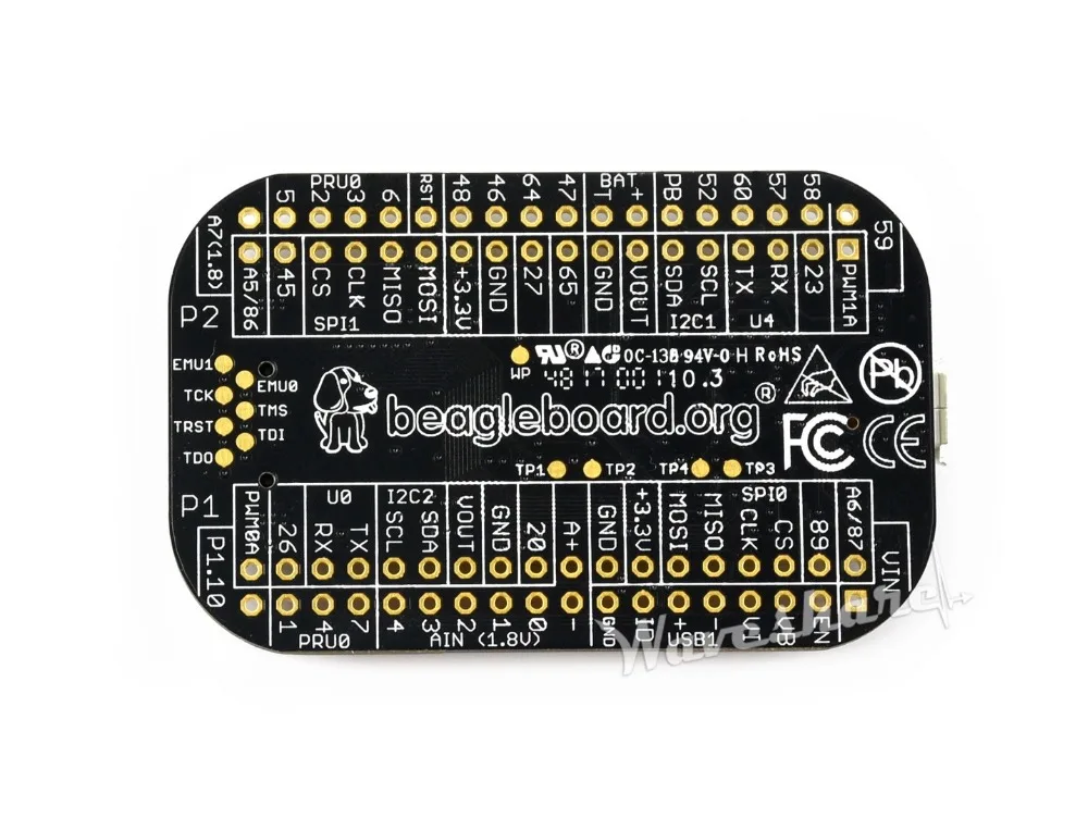 PocketBeagle компьютер с открытым исходным кодом USB key fob процессор