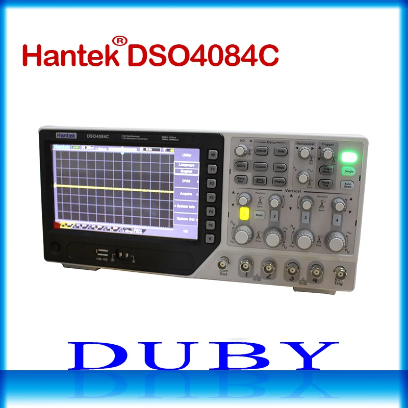 Hantek DSO4084C цифровой мультиметр осциллограф USB 80 МГц полоса пропускания 4 канала