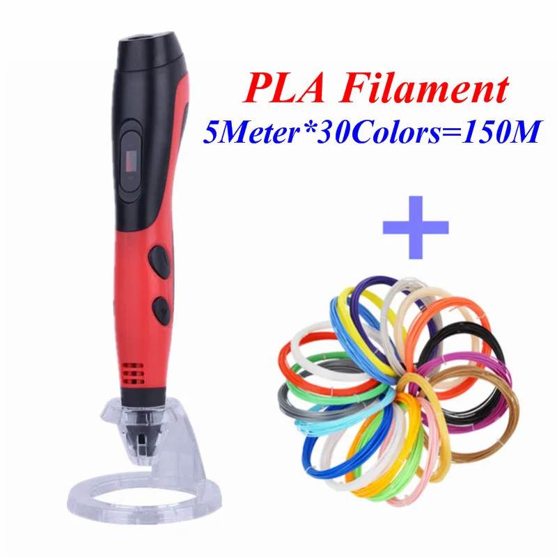 Новый Magic 3D ручка Ручки 1 75 мм Pla нити печать Ручка 3 D 2018 умный ребенок день рождения