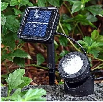 CHENGYILT IP68 водонепроницаемый солнечный светильник для пруда 18 светодиодов регулируемый угол пейзаж Точечный светильник яркость лампа для двора сада